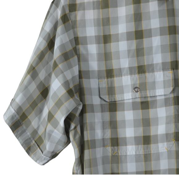 Magellan Sportswear Plaid Shirt – Size XXL Short Sleeve Fishing Button-Up - Picture 5 of 10